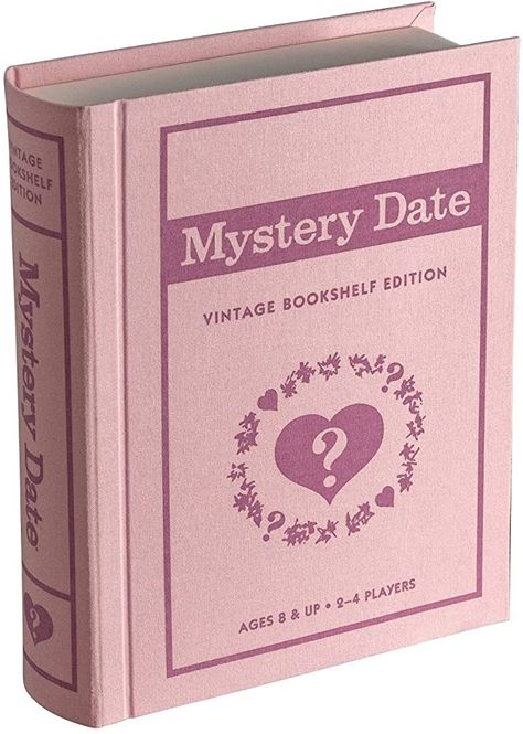 Mystery Date, Clue Games, Board Game Storage, Vintage Bookshelf, Aesthetic Notes, Pinterest Contest, Game Storage, Vintage Board Games, Dream Date