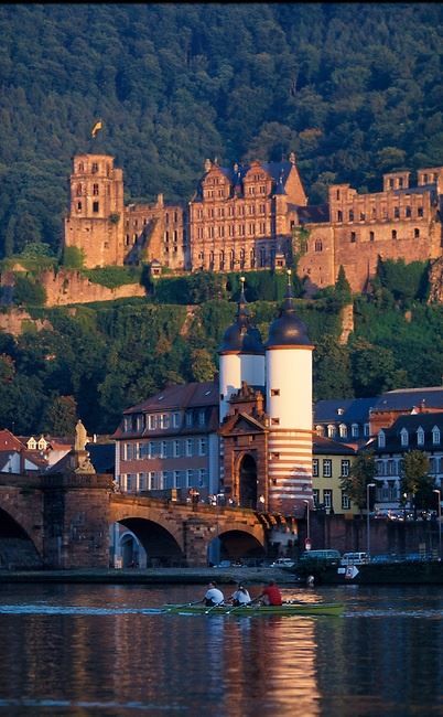 Heidelberg, Germany Heidelberg Germany Photography, Heidelberg Germany, A Castle, Travel Images, Civil Engineering, Germany Travel, Places Around The World, Bavaria, Wonderful Places