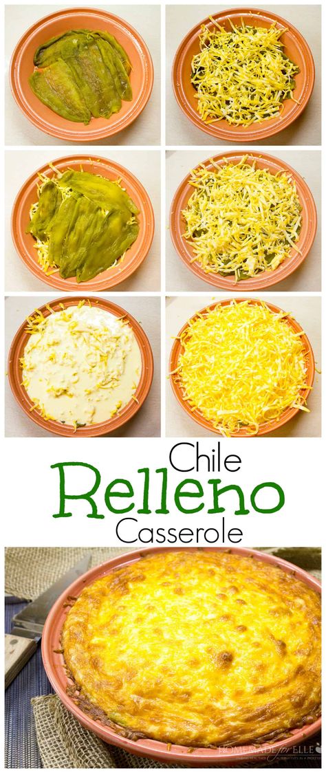 Homemade Chile, Hatch Chili Recipes, Easy Chile, Relleno Casserole, Chili Relleno Casserole, Chile Relleno Casserole, Different Types Of Food, Green Chile Recipes, Hatch Chiles