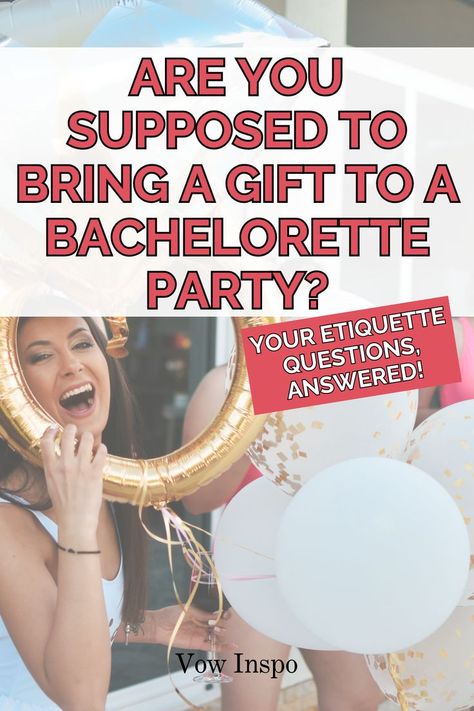 Bachelorette party etiquette can be hard! This post helped my daughter plan the best bachelorette party ever. Bachelorette Party Etiquette, Party Etiquette, Bachelorette Party Gift, Pre Wedding Party, Bachelorette Party Gifts, Do You Need, My Daughter, Pre Wedding, Party Gifts