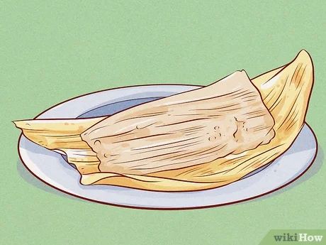 How to Eat Tamales: 9 Steps (with Pictures) - wikiHow Traditional Mexican Dishes, Corn Husks, Plantain Leaves, Mexican Dish, Tomatillo Salsa, Tex Mex Recipes, Corn Husk, Traditional Mexican, Mexican Dishes