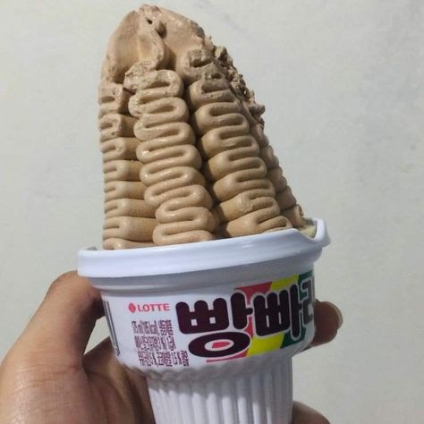 Korea Ice Cream Aesthetic, Ice Cream Japanese, Korean Ice Cream Aesthetic, Ice Cream Korea, Ice Cream Korean, Korean Ice Cream, Korean Sweets, Korean Dessert, Nutella Desserts