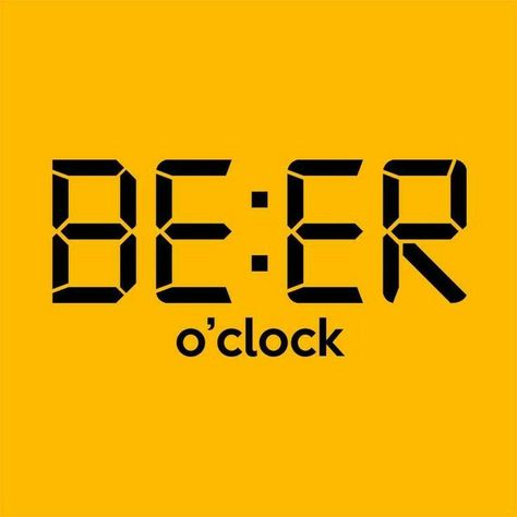 Beer Design Poster, Beer Merchandise Ideas, Beer O'clock, Beer Doodle, Bar Logo Design, Beer Logos, Beer Tattoos, Art Of Noise, Beer Clock