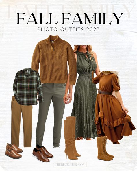 Boho Family Photos, Recruiter Mom, Fall Family Outfits, Family Photo Colors, Fall Family Portraits, Fall Family Photo Outfits, Mini Outfit, Family Photoshoot Outfits, Family Christmas Pictures