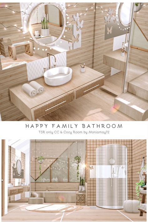 The Sims 4 CC's Cream modern Bathroom. Custom Content was used. Download @thesimsresource . #TS4 #growingtogether #sims4infants #sims4infant #CC #sims4cc #ccfinds #ts4cc #ts4lots #tsr #TheSimsResource #sims4 #thesims4 @Moniamay72 #architecture #thesims4builds #TSR #cc Download link : https://www.thesimsresource.com/downloads/1697310 Sims 4 Custom Content Bathroom, Sims 4 Cc Bathroom Toilet, Sims 4 Study Room Cc, Sims 4 Headboard, Sims 4 Dream Home Decorator Cc, Sims 4 Cc Parisian Furniture, Sims 4 Modern Farmhouse Cc, Sims 4 Cc Furniture Desk, Sims 4 Cc Floors And Walls