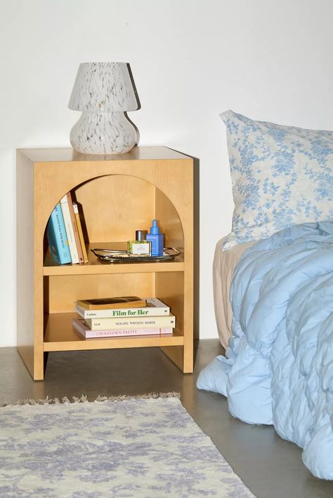 Mason Nightstand | Urban Outfitters Small Space Decor, Storage Seating, Bed Side Table, Pinterest Contest, Uo Home, Space Decor, Accent Tables, Decorating Small Spaces, Cozy Apartment