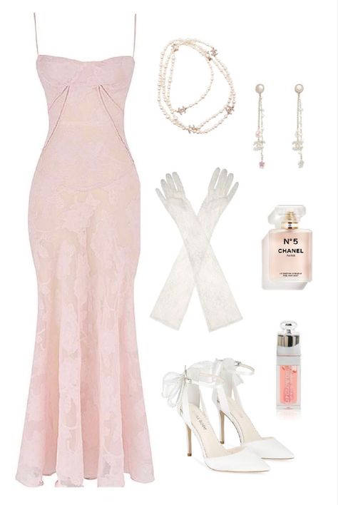 Sweet Sixteen Outfits, Coquette Prom, Sweet 16 Outfits, Masquerade Outfit, Prom Inspo, Date Outfit, Pink Prom Dresses, Vestidos Vintage, Glam Dresses