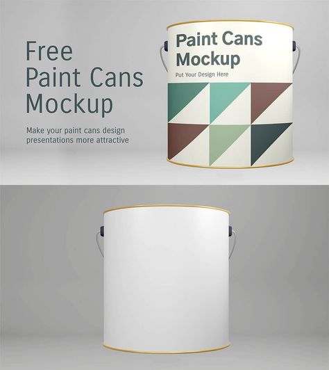 #Paint #Cans #Mockup is a #simple, #lovely and #photo-realistic mockup to make your design looks more attractive just in seconds. via @creativetacos Can Mockup, Design Presentation, Paint Can, Mockup Free Download, Paint Cans, Free Mockup, Design Assets, Mockup Design, Colorful Backgrounds