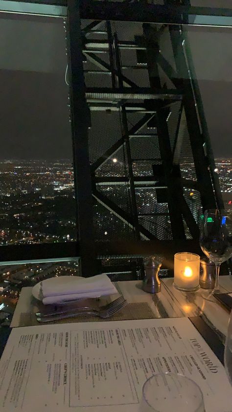 Top of the World restaurant in Las Vegas 🎰 Las Vegas Snapchat Story, Restaurants Las Vegas, Fun Restaurants In Las Vegas, Top Restaurants In Las Vegas, Las Vegas Restaurants Off The Strip, Top Of The World Restaurant Las Vegas, Vegas Restaurants, Vegas Food, Las Vegas Restaurants