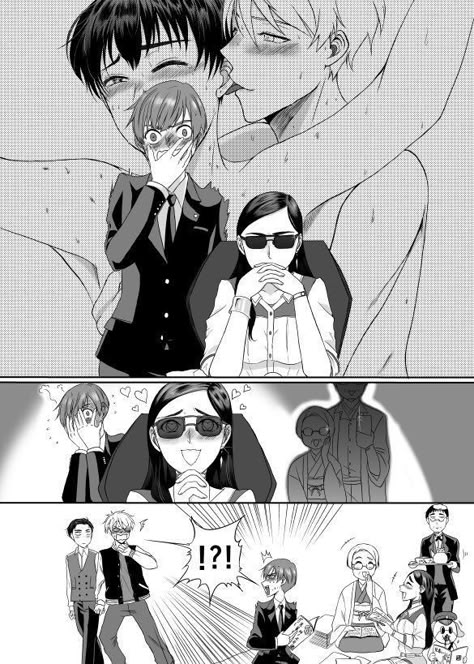 Daisuki X Haru, Kambe X Haru, Billionaire Detective, Haru X Daisuke, Daisuke X Haru, Daisuke Kambe, Animes Emo, Fantasy Art Couples, Kagehina Cute