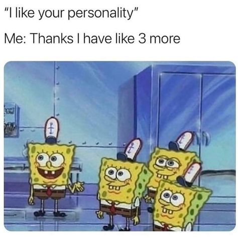 @introvertlymeme’s Instagram post: “Do you have multiple personalities? . . . . •••••••••••••••••••••••••• 🔃 : @introvertlymeme •••••••••••••••••••••••••• ㅤㅤㅤㅤㅤㅤ ㅤㅤㅤㅤㅤㅤ…” Multiple Personality Quotes, Isfp Infp, Taurus Funny, Istj Isfj, Infj Intj, Taurus Ascendant, Istp Isfp, Taurus Memes, Sun In Taurus