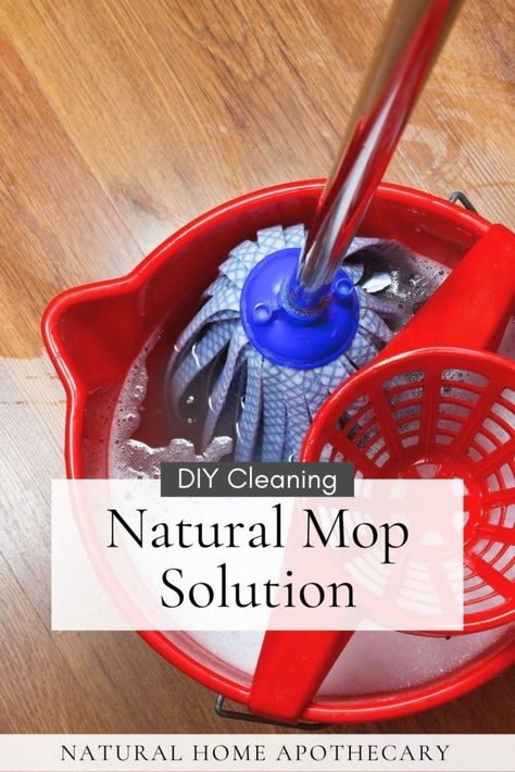 Natural Homemade Mop Solution Mop Solution, Floor Cleaner Recipes, Homemade Floor Cleaners, Diy Floor Cleaner, Floor Cleaning Solution, Mopping Floors, Natural Cleaning Recipes, Pine Essential Oil, Floor Types