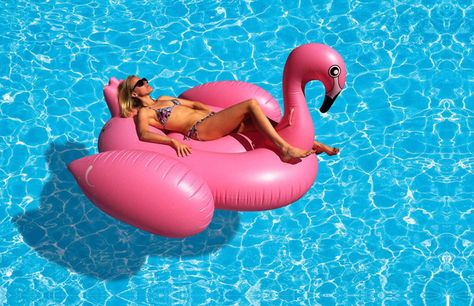 Taobao summer Flamingo Inflatable Pool, Flamingo Inflatable, Pink Flamingo Pool, Inflatable Pool Toys, Flamingo Pool Float, Cool Pool Floats, Flamingo Float, Yacht Week, Swimming Pool Toys