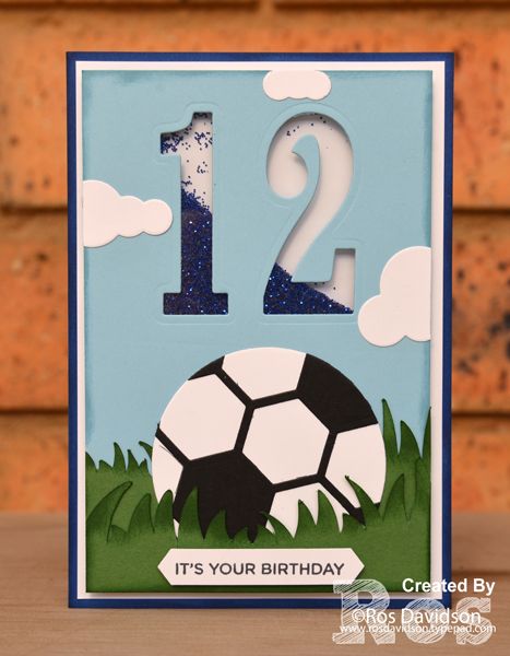 Handmade Soccer Birthday Card, Stampin Up Soccer Cards, Soccer Birthday Card Ideas, Soccer Birthday Cards Handmade, Soccer Cards Handmade, Soccer Birthday Cards, Soccer Birthday Card, Happy Birthday Cards Printable, Soccer Cards