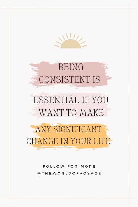 Consistent Quotes, Consistency Quotes, Quote For Today, Positive Daily Quotes, Change Your Life Quotes, Being Consistent, Discipline Quotes, Minimalist Quotes, Today Quotes