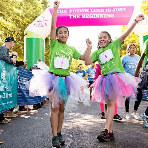 Girls on the Run International on Instagram: "#TBT to when GOTR girls were crossing the finish line at our end-of-season 5K events! 🏅At Girls on the Run, the finish line is just the beginning — even if the finish line is virtual right now. Learn more about what we do by clicking the link in our bio." Crossing The Finish Line, Girls On The Run, Senior Project, On The Run, Line At, The Run, Finish Line, The Beginning, Harajuku