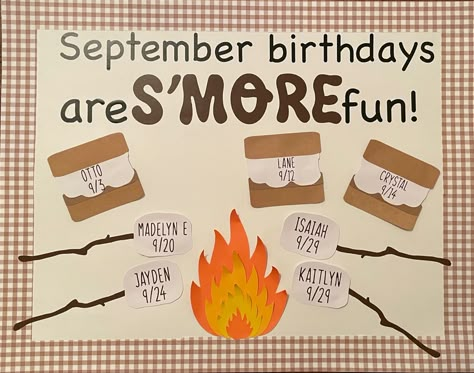 September Birthday Board Ideas For Work, Fall Birthday Bulletin Boards, August Birthday Bulletin Board Ideas, June Birthday Board Ideas, September Birthday Board, September Birthday Bulletin Board Ideas, September Birthday Board Ideas, August Birthday Board Ideas, September Board Ideas