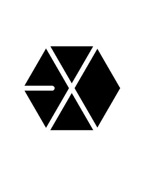 Exo Symbol Logo, Logo Exo Symbols, Icon Logo Kpop, Exo Logo Design, Kpop Patches, Exo Logos, Kpop Logo Design, Kpop Group Logo, Exo Dear Happiness