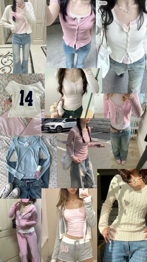 🎀 | 7-27-24 ~ #fashion #outfit #coquette #acubi #pink #baggy #jeans #fyp #backtoschool | Outfits For School Baggy Jeans, Baggy Jeans Outfit Coquette, Coquette Outfits With Jeans, Pink Acubi Outfits, Coquette School Outfits, Pink Baggy Jeans, Coquette Jeans, Pink Acubi, Acubi Coquette