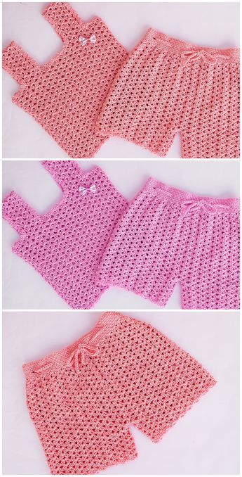 Pantalones cortos de crochet rápidos y fáciles para bebé - Ideas de ganchillo Crochet Baby Shorts Free Pattern, Crochet Ideas Clothes Summer, Crochet Shorts Pattern Free, Crochet Baby Girls, Baby Crochet Patterns, Shorts Pattern Free, Crochet Shorts Pattern, Girls Frocks, Crochet Baby Girl Dress