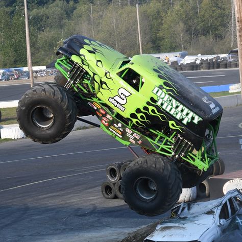 Get ready for an adrenaline-packed experience! 🚛💥 #ad Monster Trucks are roaring into the @evergreenfairpark on August 22nd, 23rd, and 24th! Don't miss out on the high-flying, car-crushing action that's sure to thrill fans of all ages. 🏁 Grab your tickets, feel the ground shake, and enjoy the wildest show in town! @evergreenspeedway #MonsterTrucks #EvergreenStateFair #FamilyFun Car Crushing, Letterhead Logo, Flying Car, State Fair, Letterhead, Get Ready, Family Fun, Monster Trucks, Trucks