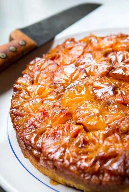 Orange Upside Down Cake - David Lebovitz Newsletter Orange Upside Down Cake, David Lebovitz, Light Cakes, Warm Cake, Sweet Treats Recipes, Scrumptious Desserts, Orange Cake, Upside Down Cake, Spring Recipes