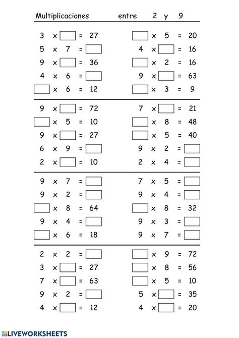 Class 2 Maths Worksheets, Class 2 Maths, 3rd Grade Multiplication, Math Fractions Worksheets, Mental Maths Worksheets, Math Fact Worksheets, Mental Maths, Math Practice Worksheets, Multiplication Activities