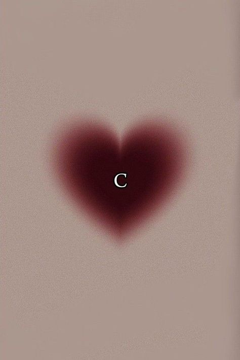 @cexxly Letter C Wallpaper Iphone, The Letter C Aesthetic, I Heart C Wallpaper, The Letter C Wallpaper, Letter C Aesthetic Wallpaper, C Letter Aesthetic, I Love C Wallpaper, Letter C With Heart, C Aesthetic Letter