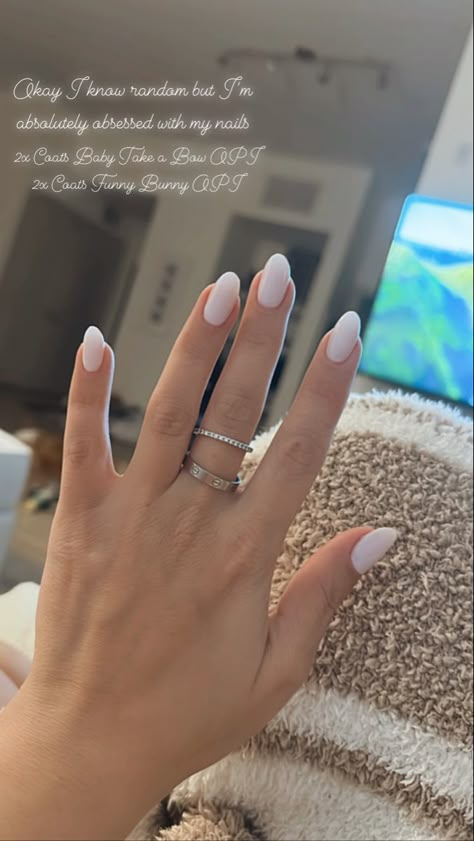 Bridal Nails Opi Gel, Funny Bunny Opi Short Nails, Engagement Nails Acrylic Short, Engagement Nails Funny Bunny, Acrylic Funny Bunny Nails, Put In Neutral Opi Dip, Love Is In The Bare Funny Bunny Opi Gel, Funny Bunny And Love Is In The Bare Opi Gel, Shay + Core + Aesthetic