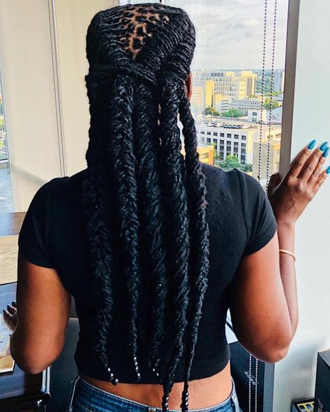 Long Loc Styles, Dreads Styles For Women, Sisterlocks Styles, Dreads Girl, Dreadlock Hairstyles For Men, Beautiful Dreadlocks, Short Locs Hairstyles, Dreadlock Styles, Dreads Styles