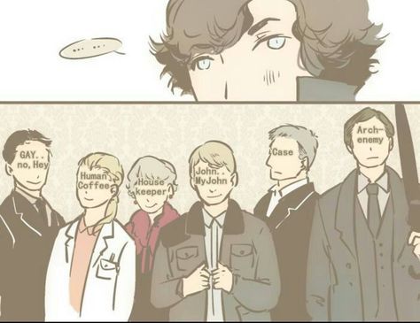 Sherlock Sherlock Fan Art, Sherlock Holmes Fandom, Sherlock Comic, Johnlock Fanart, John Lock, Sherlock Holmes Benedict, Sherlock Series, Mrs Hudson, Sherlock Quotes