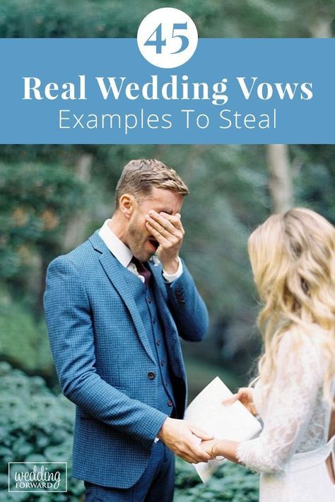 Wedding Vow Examples, Sample Wedding Vows, Vows Inspiration, Vows Examples, Real Wedding Vows, Unique Wedding Vows, Writing Wedding Vows, Vows Ideas, Vow Examples