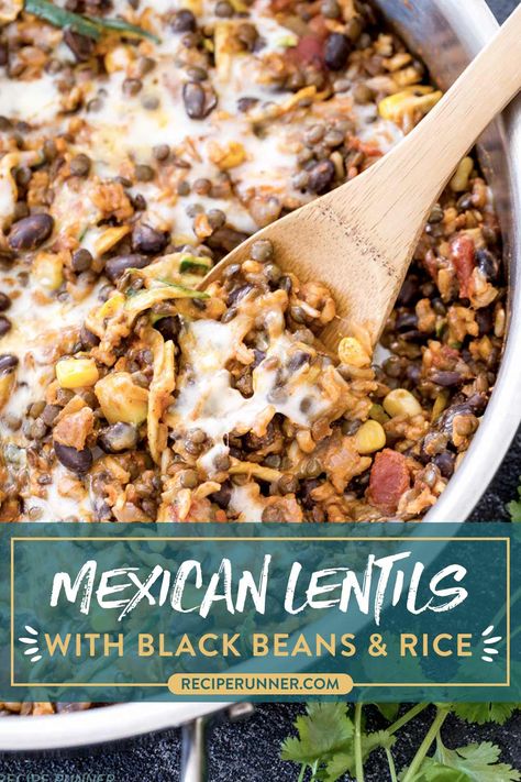 Chicken Lentils And Rice, Mexican Lentil Recipes, Lentil Ideas, Vegetarian Gluten Free Dinner, Vegetable Rice Casserole, Mexican Lentils, Lentil Casserole, Garden Soup, Meatless Meals Healthy