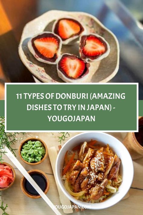 Donburi is undoubtedly one of the ‘most Japanese’ delicacies. Whenever you visit a Japanese restaurant, try the following delicious donburi recipes. Donburi Recipe, Tempura Recipe, Steamed Cabbage, Salmon Roe, Pork Cutlets, Japanese Dessert, Japanese Restaurant, Rice Bowl, Tempura