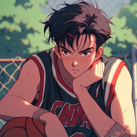 Basketball Anime, Best Friends Cartoon, Comic Book Art Style, Anime Boy Sketch, Anime Guys Shirtless, A Basketball, Anime Artwork Wallpaper, Digital Art Anime, Basketball Player