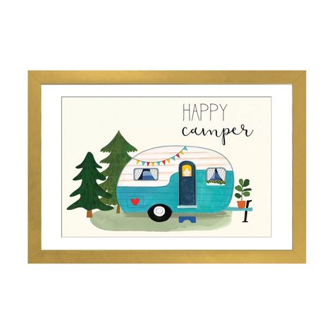 Our museum quality fine art prints are; hand-framed, subjected to the highest standards of quality, and printed using state-of-the-art technology only available in the fine-art world. White Forest, Happy Camper, Red Barrel Studio, Canvas Fabric, Barrel, Canvas Art, Canvas, Green, Blue