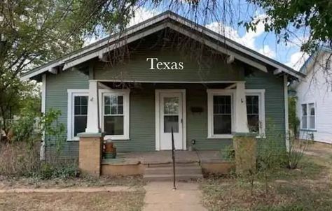 Circa 1925 Affordable Home in Abilene, TX Under $90K - Old Houses Under $100K Tankless Water Heater, Water Heater, 2 Bedroom, Home For Sale, Old Houses, Shed, Outdoor Structures, Bedroom, For Sale