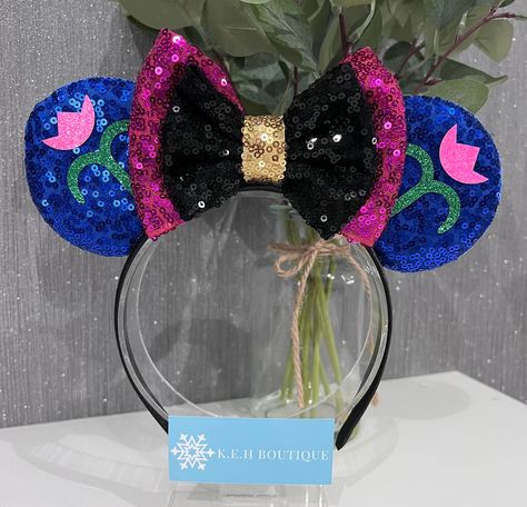 Disney Mouse Ears, Anna Disney, Elsa Olaf, Minnie Mouse Ears Headband, Disney Mouse, Mouse Ears Headband, Disney Planning, Frozen Disney, Anna Frozen