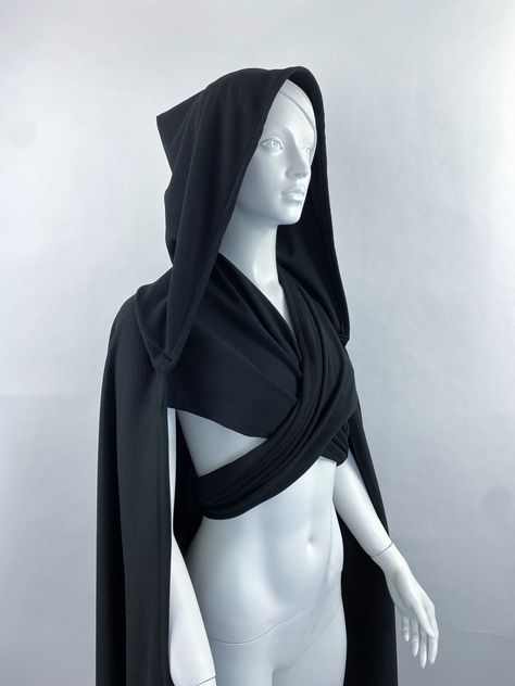 Sith Costume, Sith Cosplay, Jedi Outfit, Jedi Robe, Jedi Costume, Medieval Cloak, Costume Women, Festival Costumes, Costume Outfits