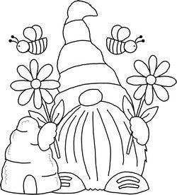 How To Draw A Gonk, Gnome Pictures Art, Traceables For Painting Free Printable, Easy Stencil Patterns Free Printable, Gnome Embroidery Patterns, Gnome Template Free Printable, Drawings Of Gnomes, Garden Gnome Drawing, Cute Gnome Drawing