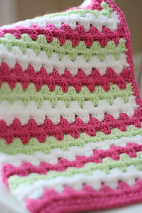 Granny Stripe Close Granny Stripe Crochet, Granny Stripe Blanket, Crochet Wraps, Daisy Cottage, Granny Stripe, Box Stitch, Cottage Designs, Gardening Vegetables, Crochet Box