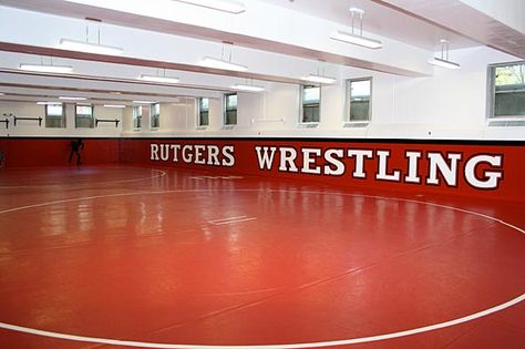 RU Wrestling Room Wrestling Room, Folk Style, Folk Fashion, Wrestling, Red