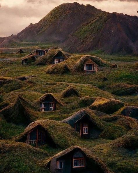 Earth Sheltered Homes, Architecture Unique, Ancient Houses, Earth Sheltered, Underground Homes, Cob House, Hobbit House, Earth Homes, Daily Pictures