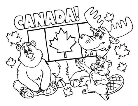 All Canadian Indigenous Animals On 2015 Canada Day Event Coloring Pages : Best Place to Color Christmas In Canada, Canada For Kids, Canadian Symbols, Canada Day Crafts, Canada Day Party, Canadian Animals, Canada Christmas, Pages To Color, Canada Holiday