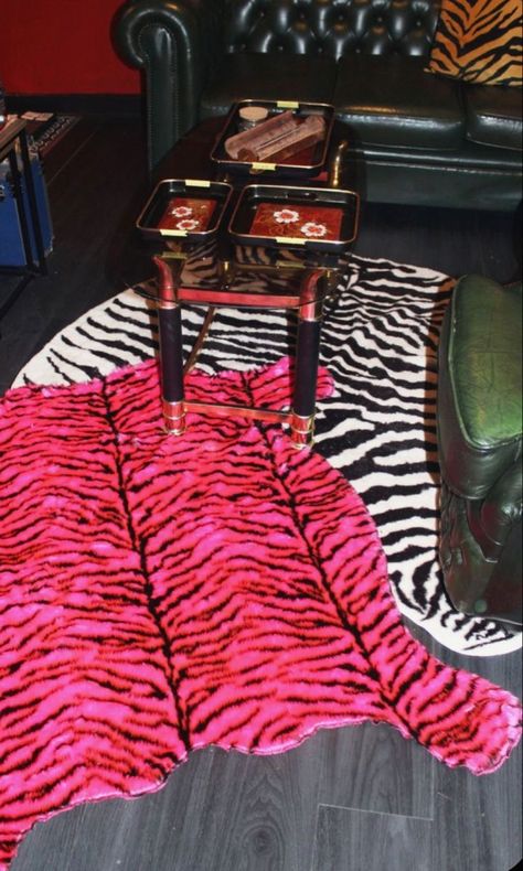 Leopard Home Decor, Zebra Print Rug, Leather Carpet, Salon Suites, Future Apartment Decor, Faux Fur Rug, Fur Rug, Carpet Mat, Apartment Decor Inspiration