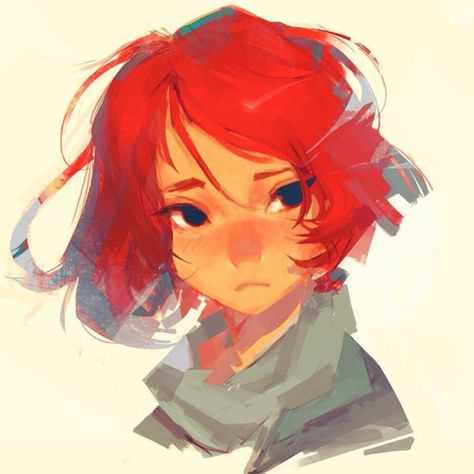 samuelyounart  [Tumblr] - A young orphan #mouse before she met her friend. Tried some weird color layers this time 😨 #redhead #latenight #twitch #stream 39/100 3d Karakter, Digital Painting Portrait, 캐릭터 드로잉, Wow Art, Dessin Adorable, Art And Illustration, Digital Portrait, Pretty Art, 그림 그리기