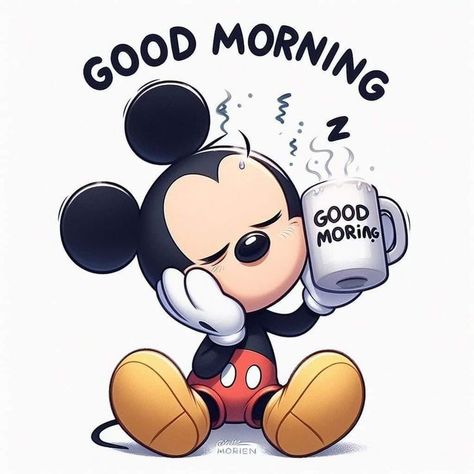 Snoopy Gif, Cute Disney Quotes, Good Morning Cartoon, Good Morning Snoopy, Morning Memes, Mickey Mouse Pictures, Good Morning Sweetheart Quotes, Good Morning Wishes Quotes, Morning Wishes Quotes