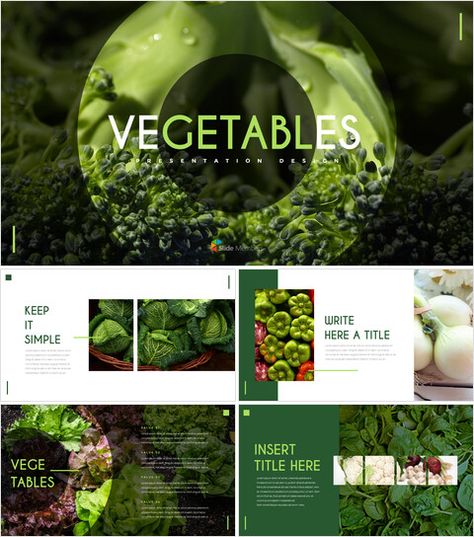 Vegetables_16:9_MS Powerpoint Slides For Ppt, Infographic Presentation, Presentation Slides Design, Modern Agriculture, Professional Powerpoint Presentation, Catalogue Design, Food Vegetarian, Infographic Map, Ms Powerpoint