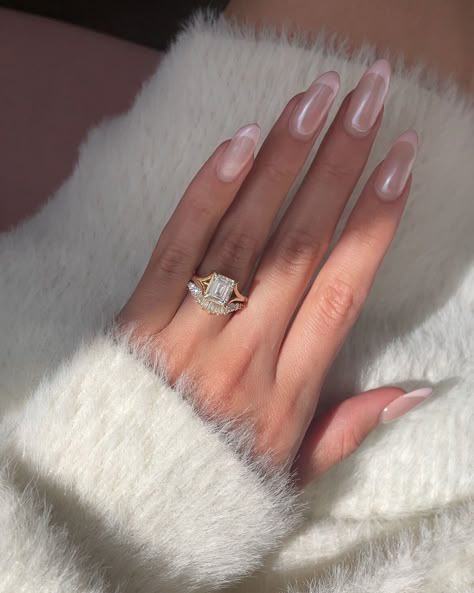 Save this for engagement ring + wedding band inspo 💕  Our one-of-a-kind Split Shank Carré Solitaire Diamond Ring & our new Baguette & Round Contour Band. Available on our website 😊 What’s your dream engagement ring duo? Split Shank Carré Solitaire Diamond Ring (Product ID: B0566) Baguette & Round Contour Band (Product ID: B0763) #uniqueengagementring #vintageinspiredengagementring #engagementrings #ringoftheday #nontraditional #nontraditionalbride #artdeco #artdecojewelry #customjewelry #... Split Shank Engagement Ring With Wedding Band, Split Shank Wedding Band Set, Wedding Band For Split Shank Ring, Emerald Cut Split Shank Engagement Ring, Split Shank Engagement Ring With Band, Split Shank Wedding Band, Wedding Stacks, Split Band Engagement Ring, Split Engagement Ring