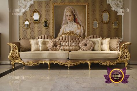 Sofa Dewan, Golden Sofa, French Room, Turkish Living Room, Royal Sofa, Classic Sofa Sets, Victorian Sofa, Luxury Furniture Sofa, Luxury Sofa Design